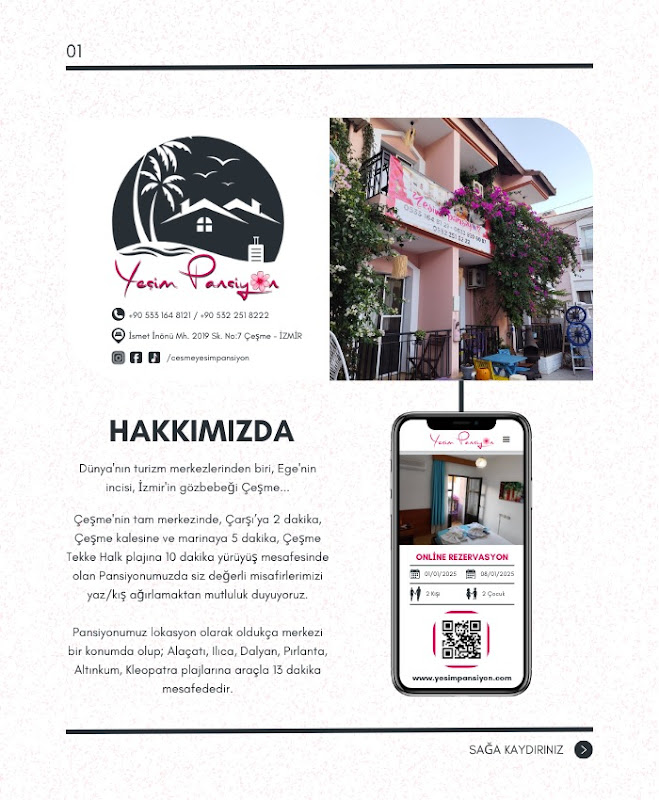 Yeşim Pansiyon Çeşme